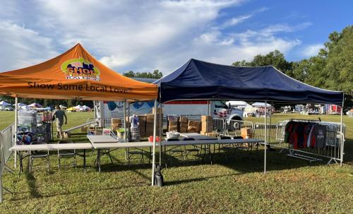 Volunteering - Falling For Local 2024 Vendor Load-in, Merch Tent & Ticketing Setup.